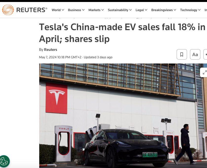 Tesla a marcia indietro