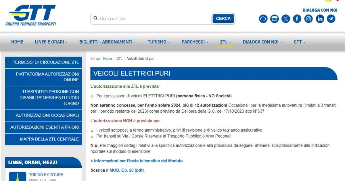 elettrica ztl