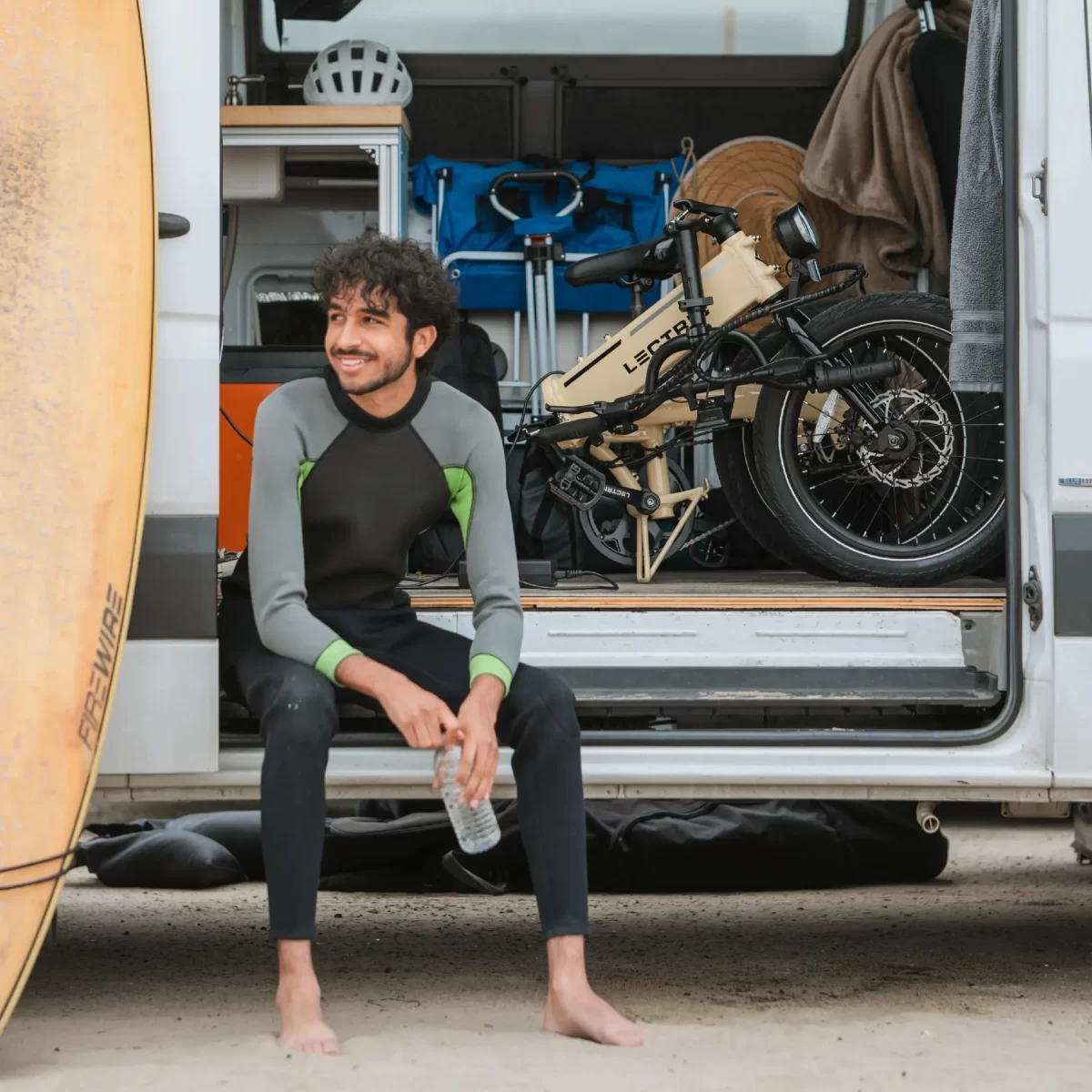 ebike pieghevole camper barca