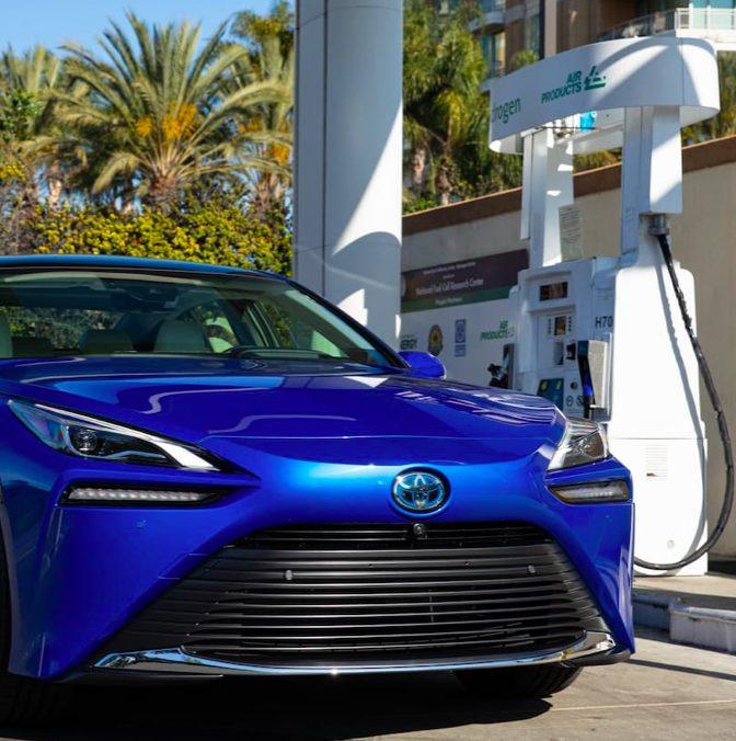 le toyota a idrogeno 