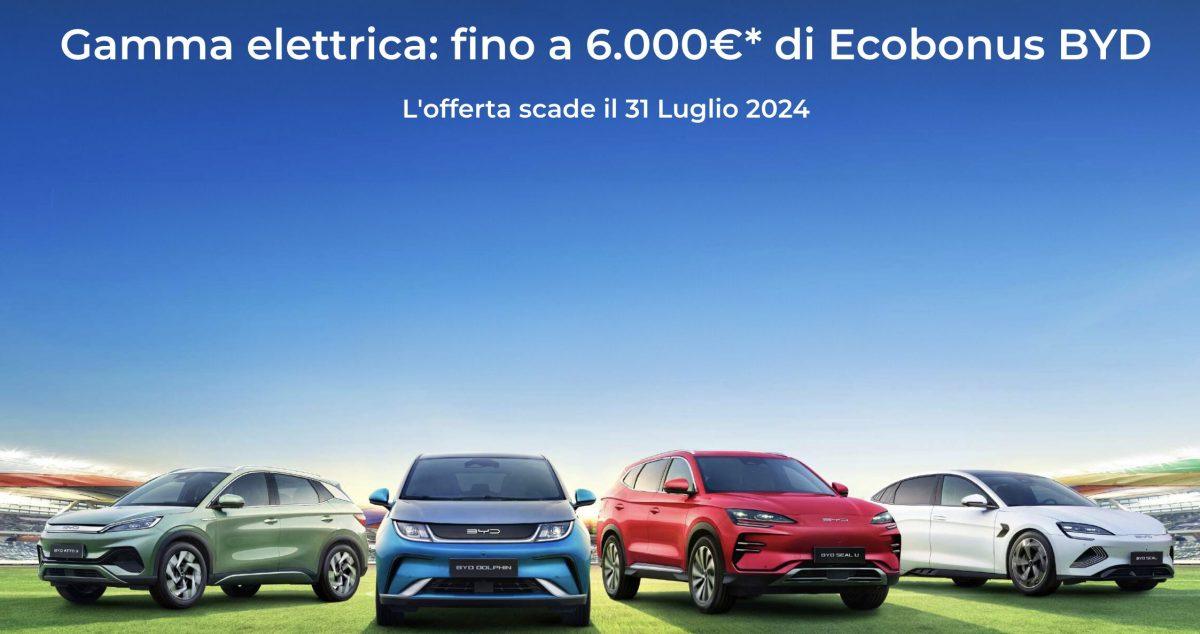 Offerta gamma elettrica BYD