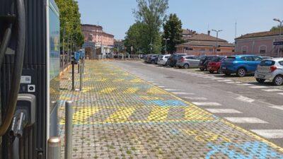 ricarica in parcheggio
