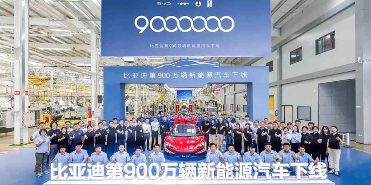 BYD festeggia