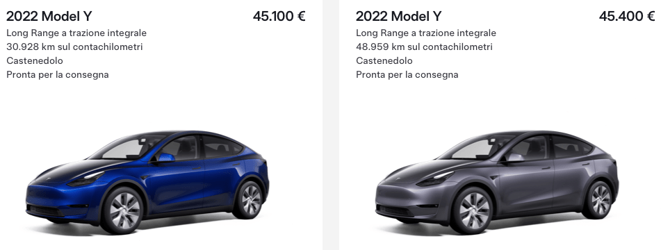 Usato Tesla in offerta