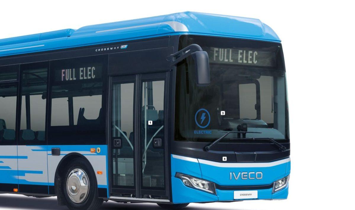 Autobus elettrici iveco bus