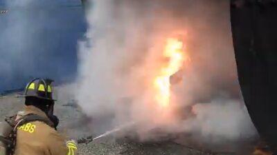 incendio batterie al litio