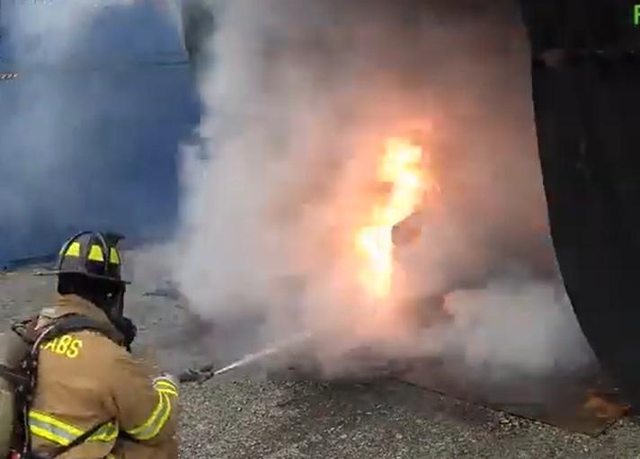 incendio batterie al litio