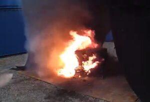 incendio batterie al litio