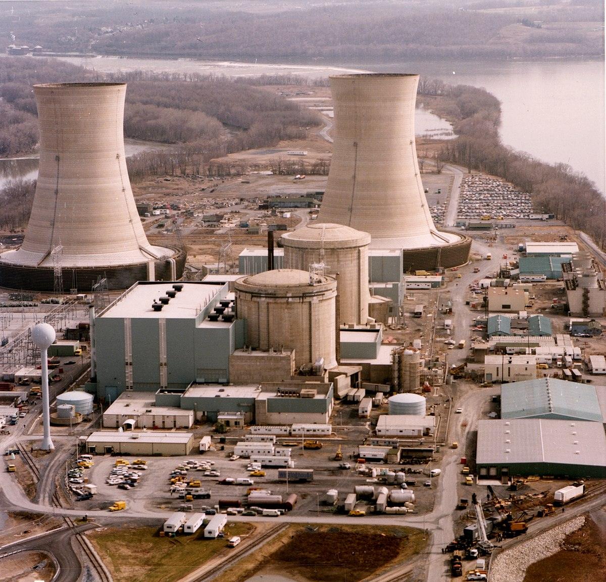La centrale nucleare di Three Mile Island in Pennsylvania Data Center