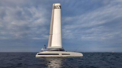 catamarano elettrico