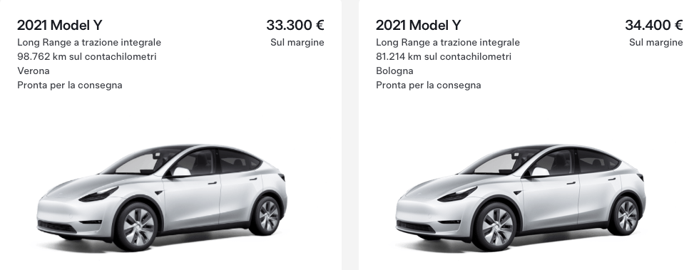 Le nostre elettrihe usate
