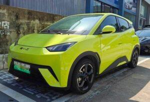 Problemi con una minicar elettrica