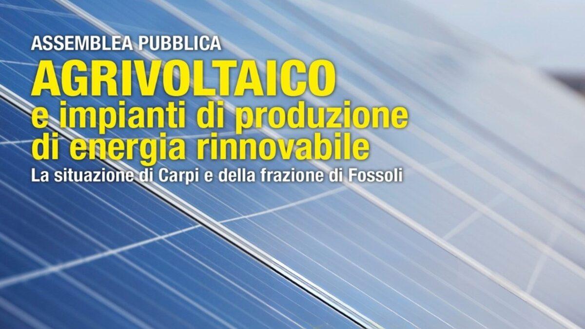 Carpi agrivoltaico
