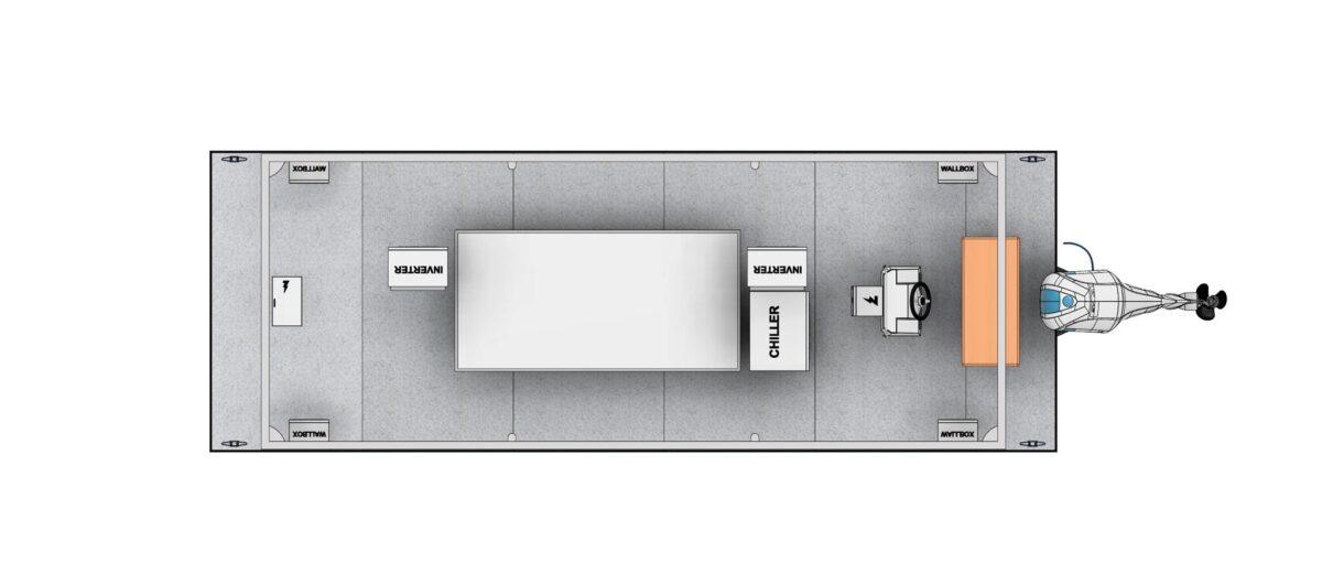 pontoon charger boat