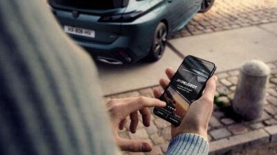 peugeot e-remote control