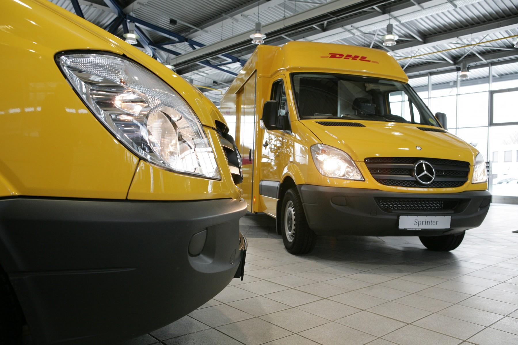 DHL amplia la sua flotta elettrrica in Nord America con nuovi Mercedes eSprinter  DHL eSprinter