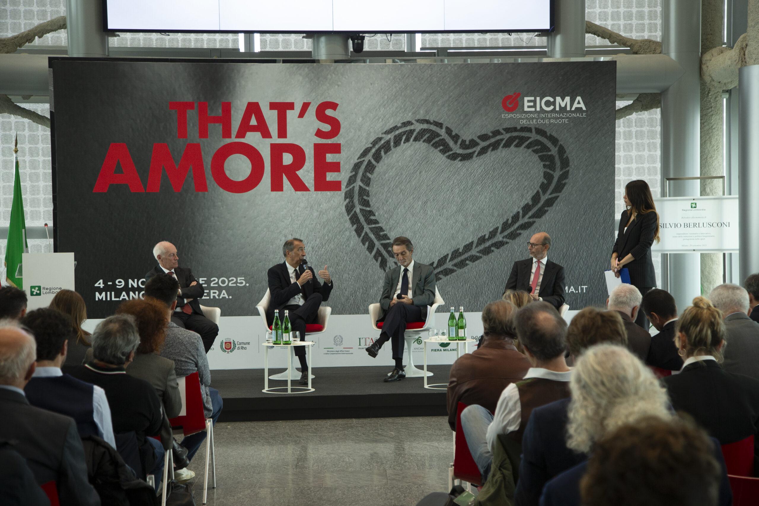 Il Sindaco Sala presente alla conferenza stampa di presentazione di EICMA 2025 EICMA 2025 celebra l’amore per le due ruote e l’evoluzione elettrica della mobilità, dal 4 al 9 novembre a Fiera Milano Rho.