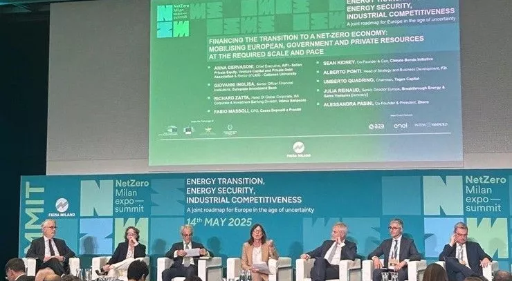 Un momento di confronto durante il NetZero Milan 2025 NetZero