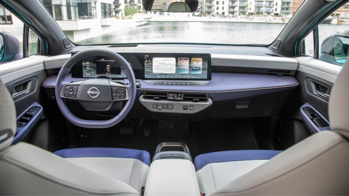 Abitacolo della nuova Nissan Leaf La nuova Nissan Leaf