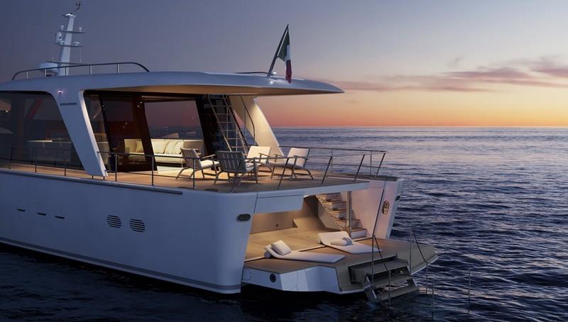 yacht ibrido Sanlorenzo