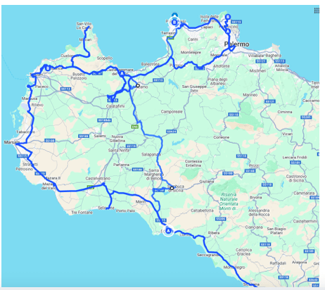 elettrica a noleggio.