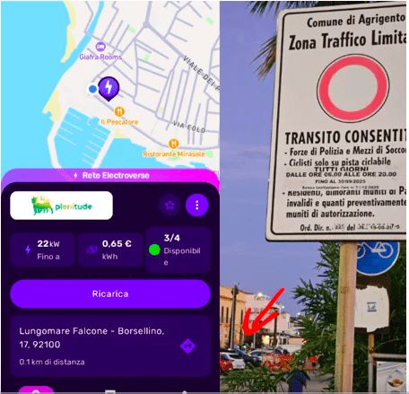 elettrica a noleggio