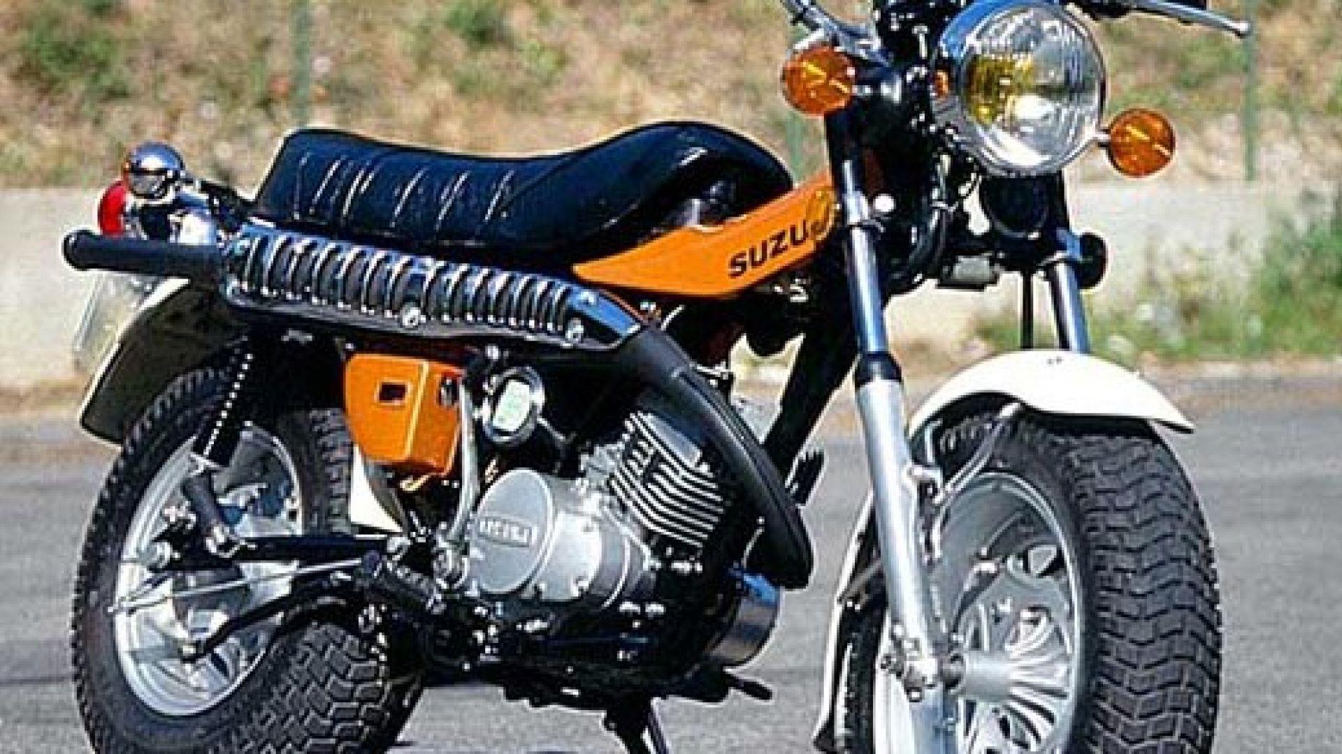 L'iconico Suzuki VanVan 125 degli anni Settanta Il nuovo concept elettrico Suzuki e-VanVan