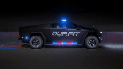 Cybertruck polizia