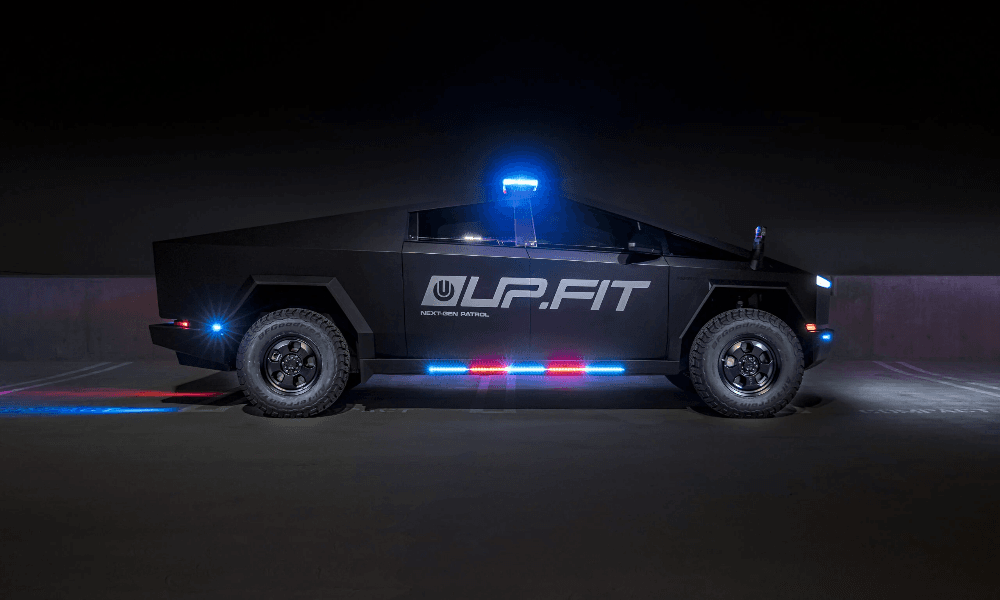 Cybertruck polizia