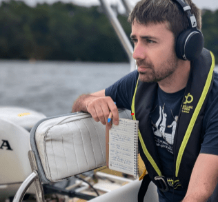 test acustico  nautica elettrica