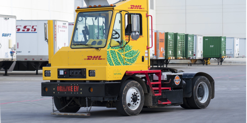 Un altro mezzo da lavoro elettrico di DHL DHL eSprinter