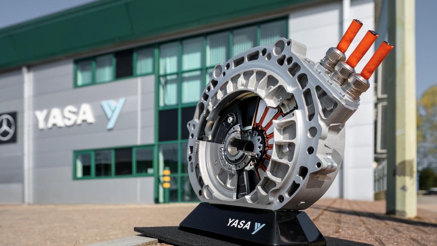 Il nuovo motore a flusso assiale sviluppato da Yasa yasa