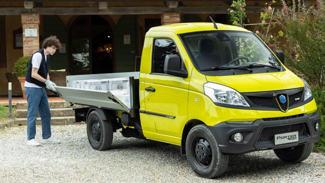 piaggio porter elettrico