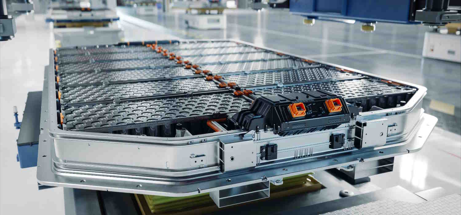 La batteria di un'auto elettrica B.once salute batteria