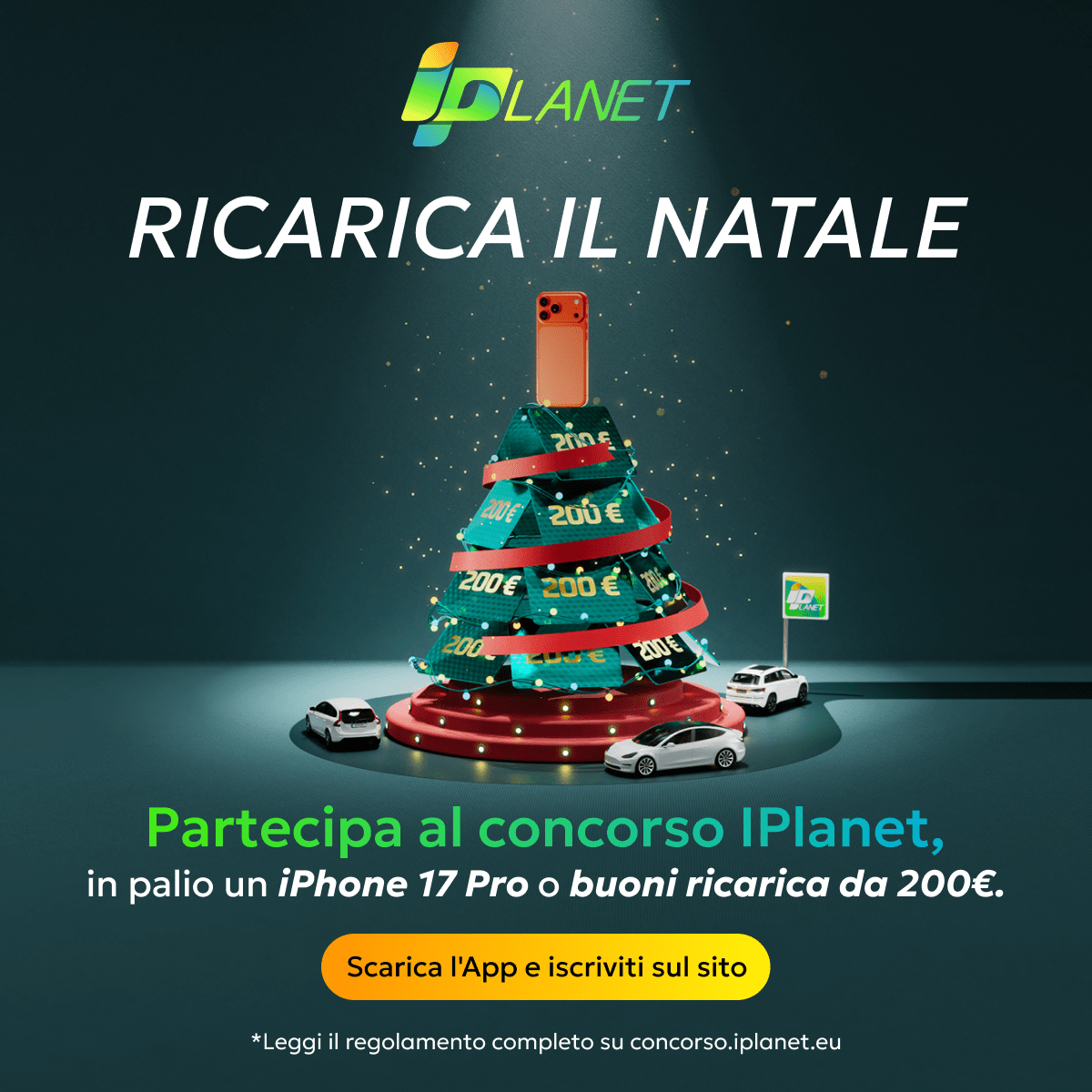 Il concorso IPlanet mette in palio iPhone e ricariche