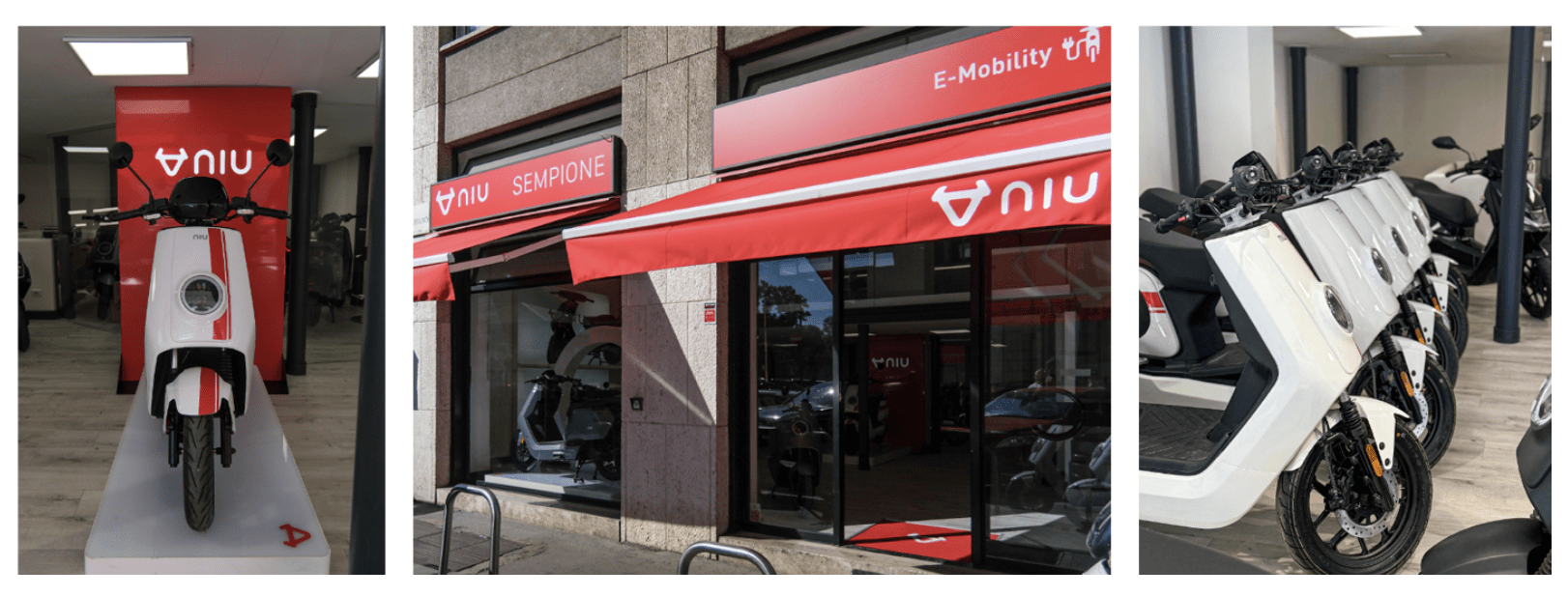 Inaugurato a Milano in zona arco della pace il nuovo store di NIU