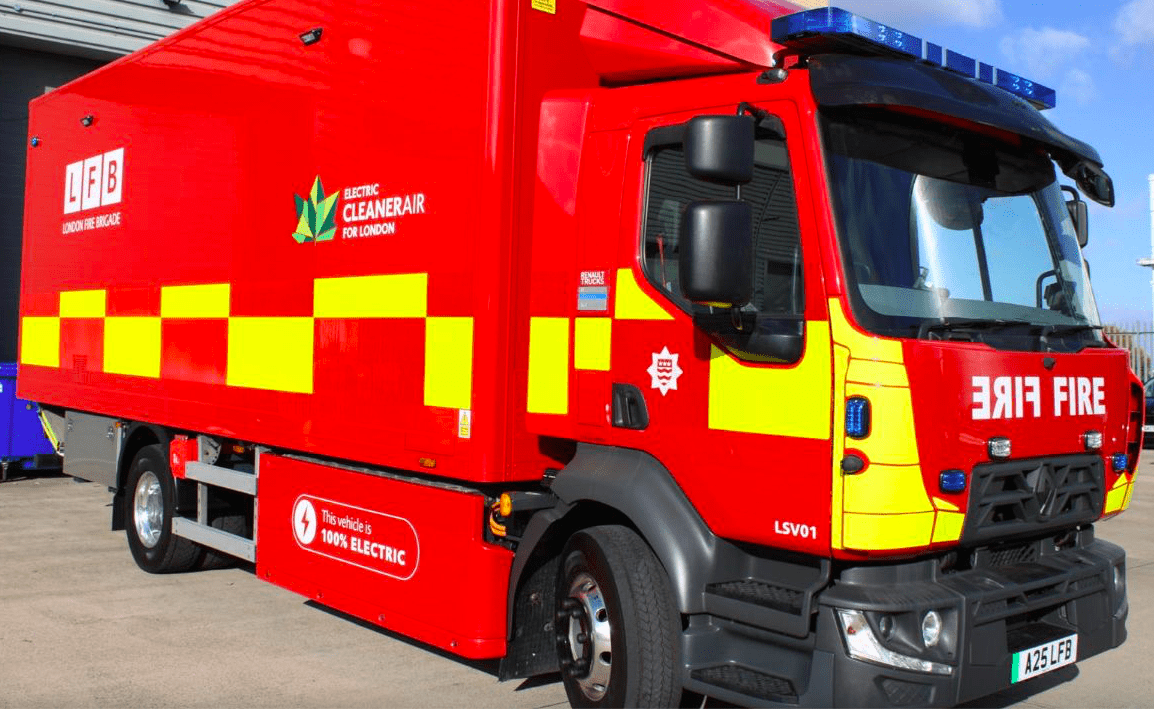 A Londra mezzi elettrici