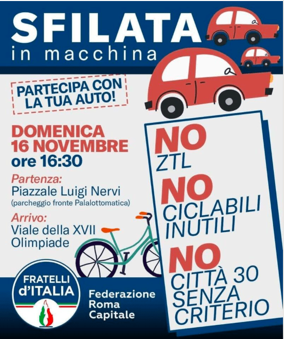 sfilata di auto