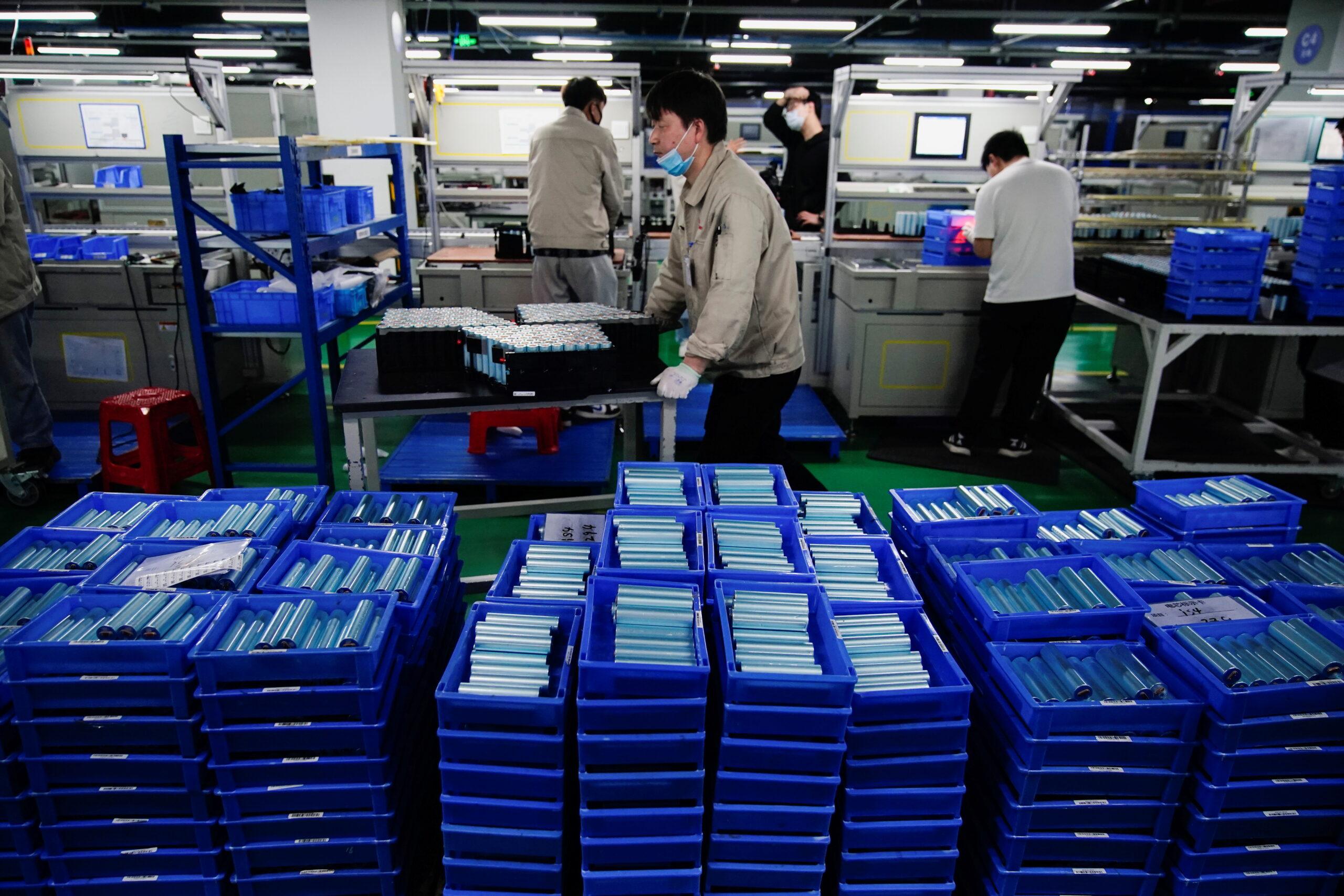 Cina riciclo batterie