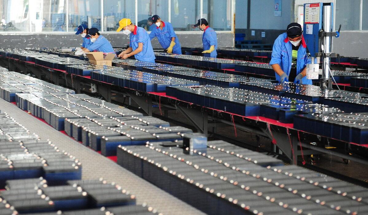 Cina riciclo batterie