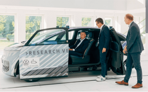 La VW a guida autonoma