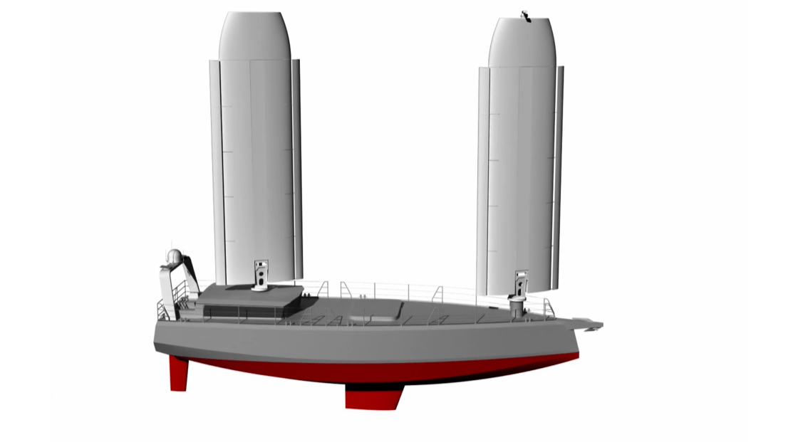 Clippership cargo autonomo a vela