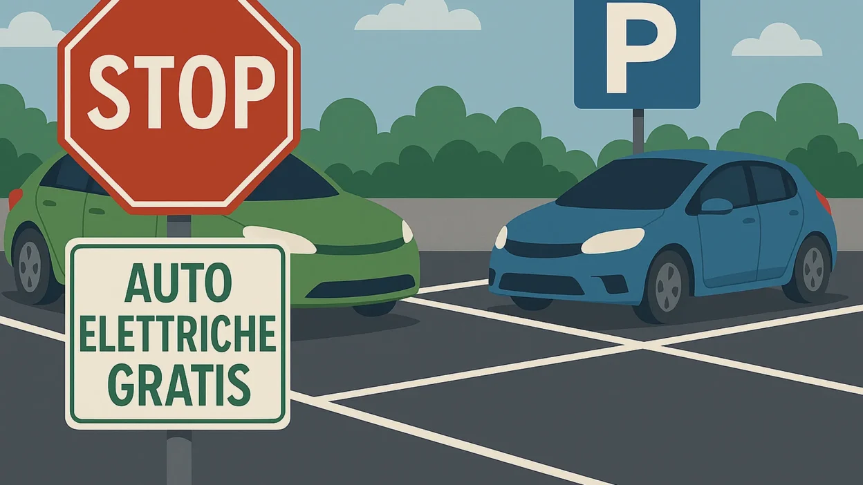 sosta auto elettriche
