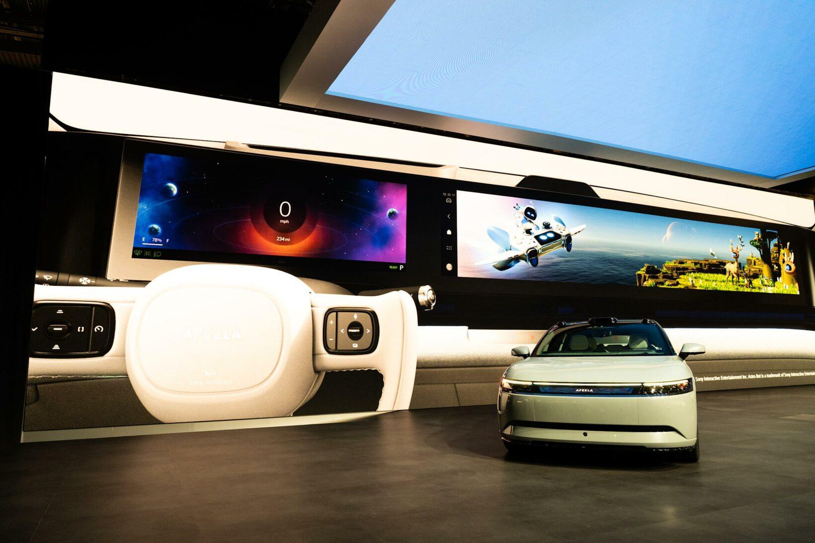 il prototipo di Afeela 1 CES 2026