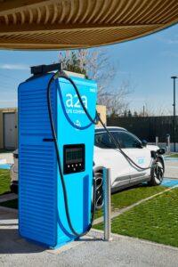 La colonnina da 300 kW nel power Hub di Monza Ricarica del futuro