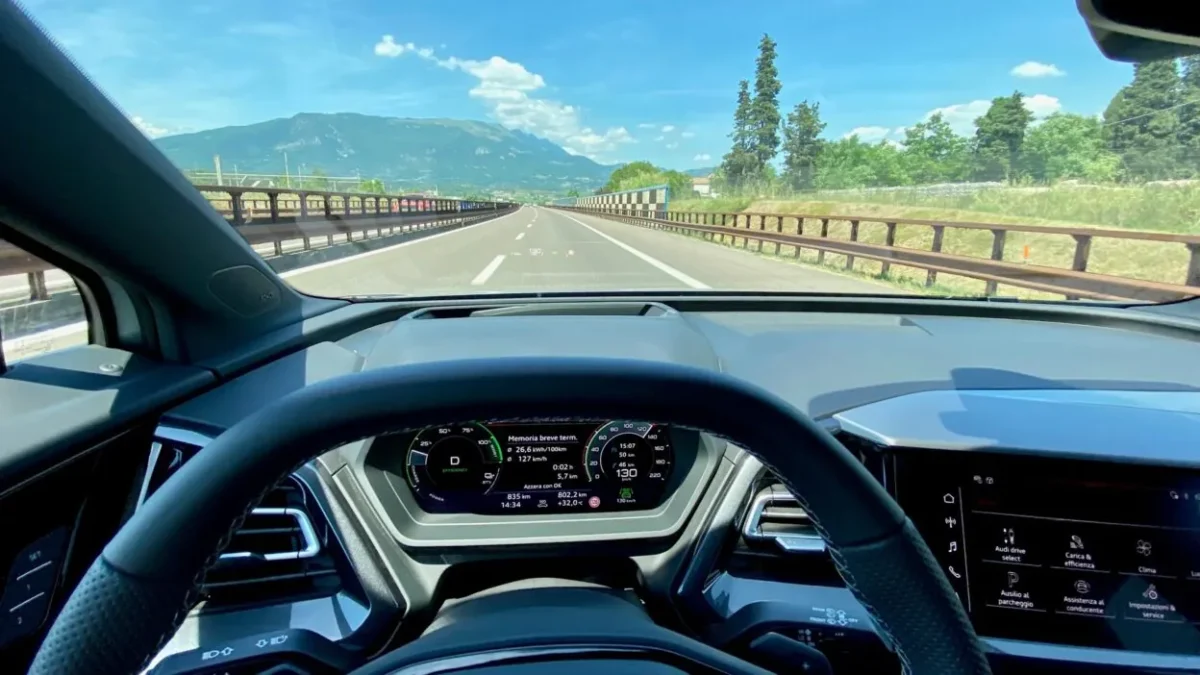 autonomia veicoli elettrici autostrada