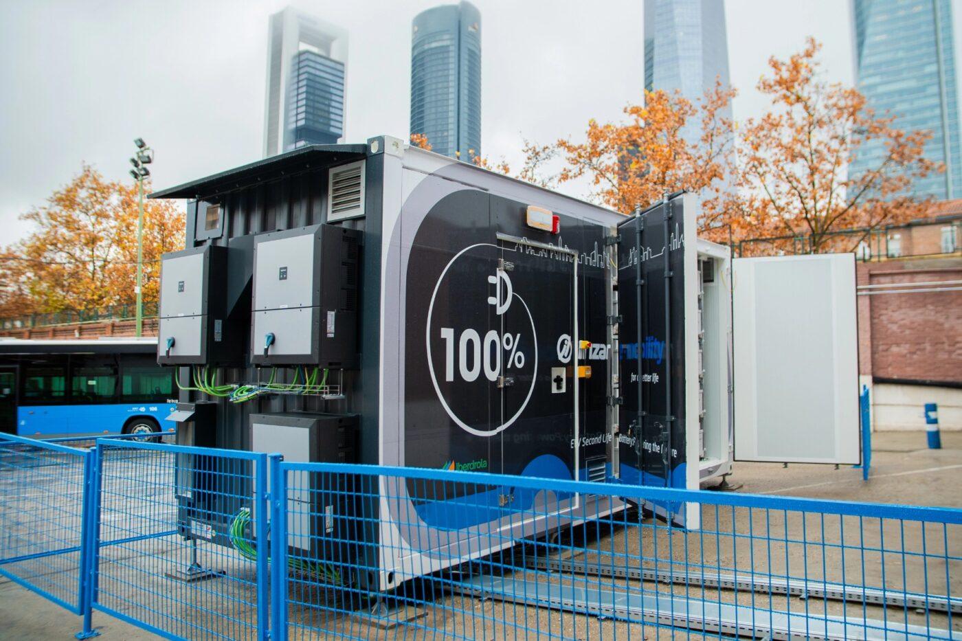 batterie di seconda vita Madrid