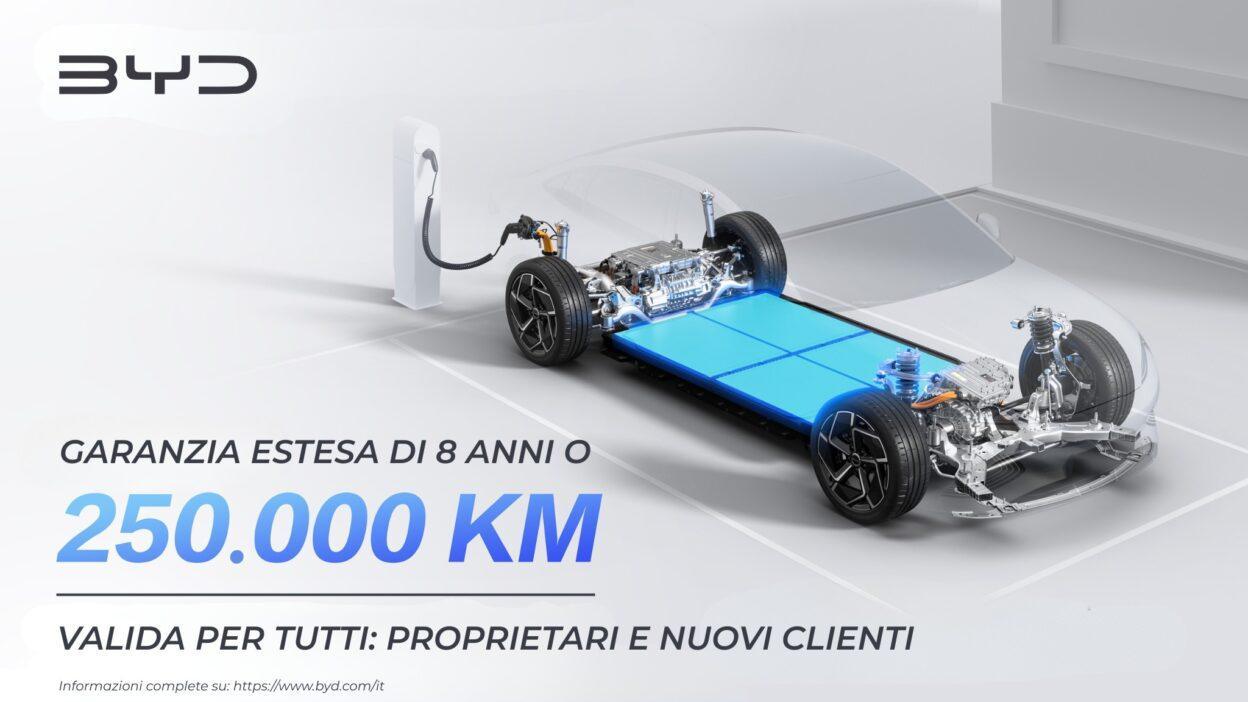 BYD estende la garanzia