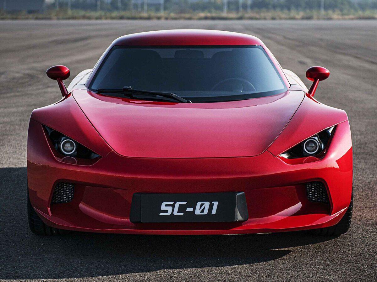 Foto frontale della SC01 SC01 elettrica sportiva