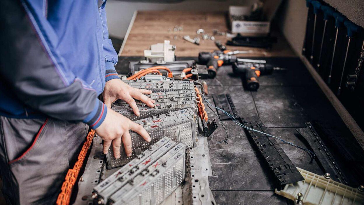 Cina riciclo batterie